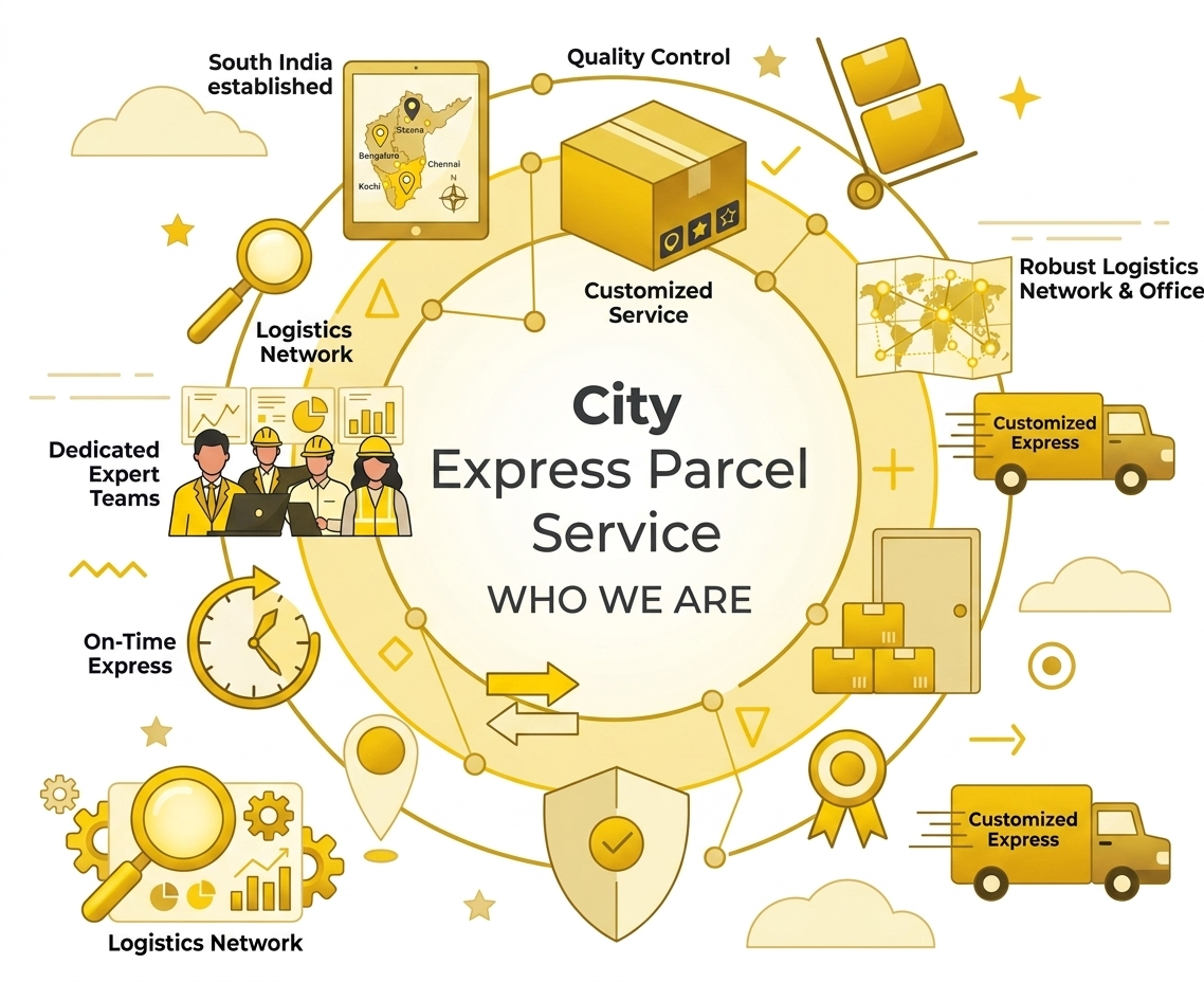 City Express Parcel Service team and logistics